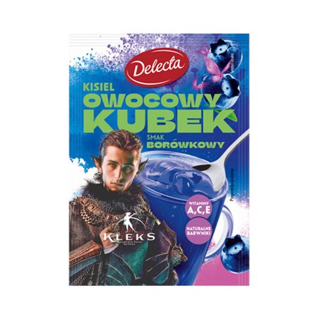 DELECTA KISIEL OWOCOWY KUBEK BORÓWKA 30g