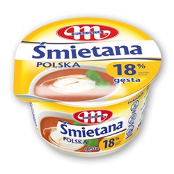 MLEKOVITA ŚMIETANA POLSKA 18% 200g