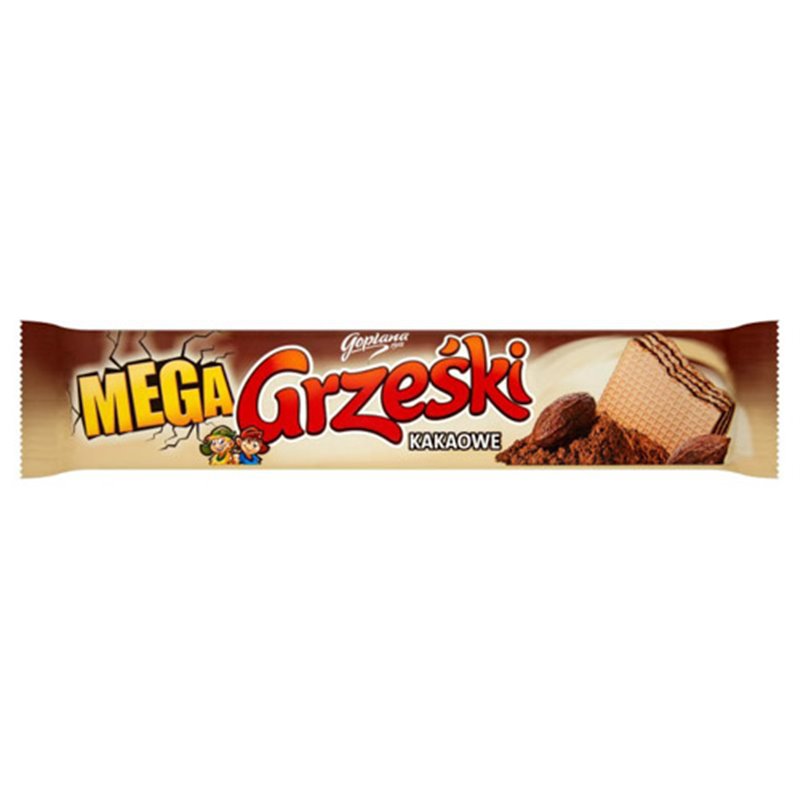 GOPLANA WAFELEK GRZEŚKI KAKAO 34g