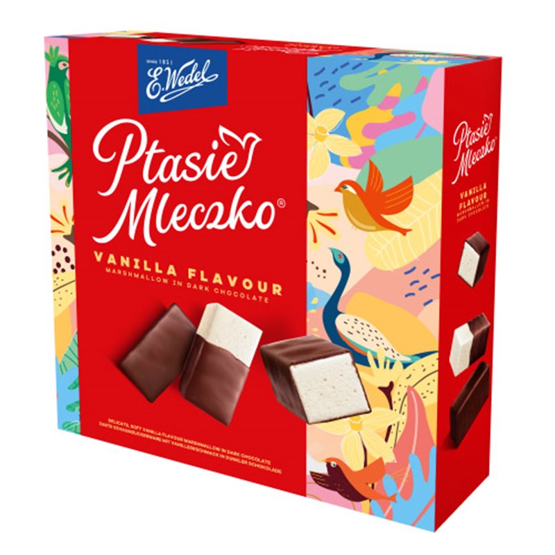 WEDEL PTASIE MLECZKO WANILIOWE 340g