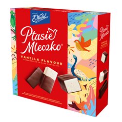 WEDEL PTASIE MLECZKO WANILIOWE 340g