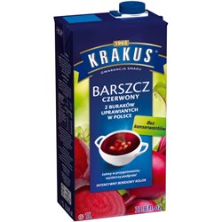 KRAKUS ZUPA BARSZCZ CZERWONY 1L