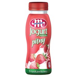 MLEKOVITA JOGURT PITNY POLSKI TRUSKAWKA 250g