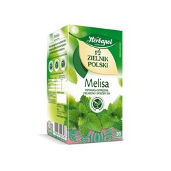 HERBAPOL HERBATA ZIOŁOWA MELISA 20x2g 40g