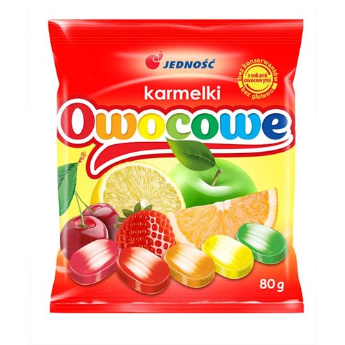 JEDNOŚĆ LANDRYKI OWOCOWE 80g