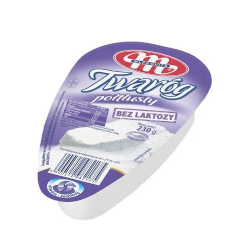 MLEKOVITA SER TWARÓG KLINEK 4% BEZ LAKTOZY 230g
