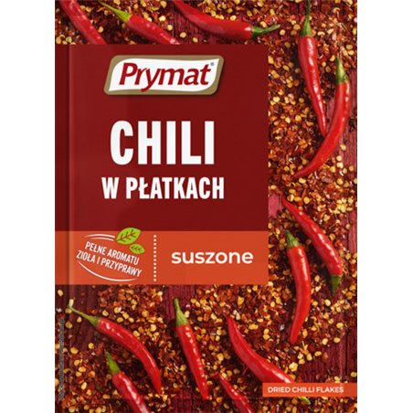 PRYMAT PAPRYKA CHILI W PŁATKACH 10g