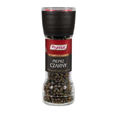 PRYMAT MŁYNEK PIEPRZ CZARNY ZIARNISTY 47g