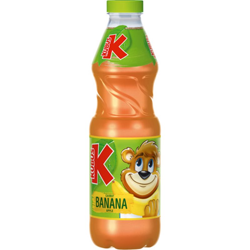 KUBUŚ SOK 100% ASEPTIC BANAN MARCHEW JABŁKO 850ml
