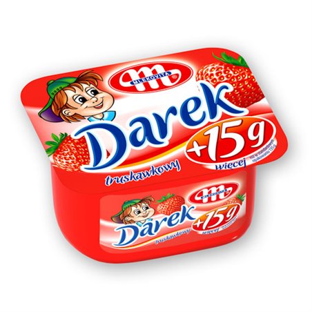 MLEKOVITA SEREK DAREK TRUSKAWKOWY 150g
