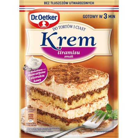 DR.OETKER KREM DO TORTÓW TIRAMISU 109g