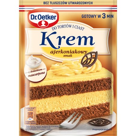 DR.OETKER KREM DO TORTÓW AJERKONIAK 105g