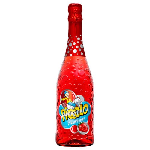 PICCOLO NAPÓJ SZAMPAN TRUSKAWKA 0,75L