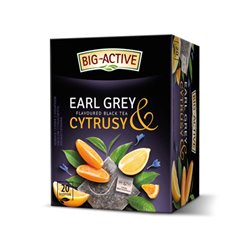 HERBAPOL HERBATA BIG-ACTIVE EARL GREY & CYTRUS 20x2g 40g