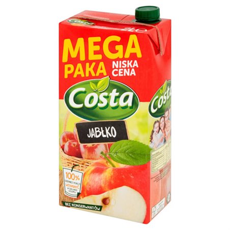 COSTA NAPÓJ PL JABŁKO 2L 