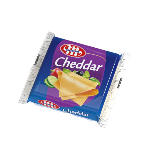 MLEKOVITA SER TOPIONY PLASTRY CHEDDAR 130g