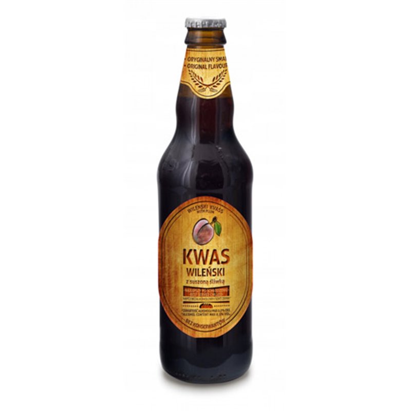 PBE KWAS CHLEBNY WILEŃSKI ZE ŚLIWKĄ 0,5L