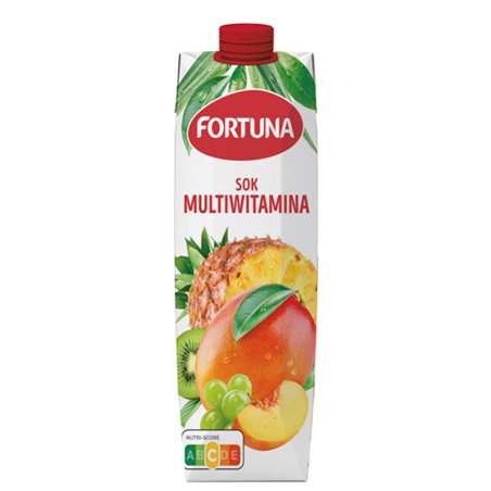 FORTUNA SOK MULTIWITAMINA 100% 1L
