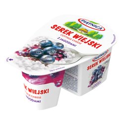 PIĄTNICA SEREK WIEJSKI Z JAGODAMI 150g