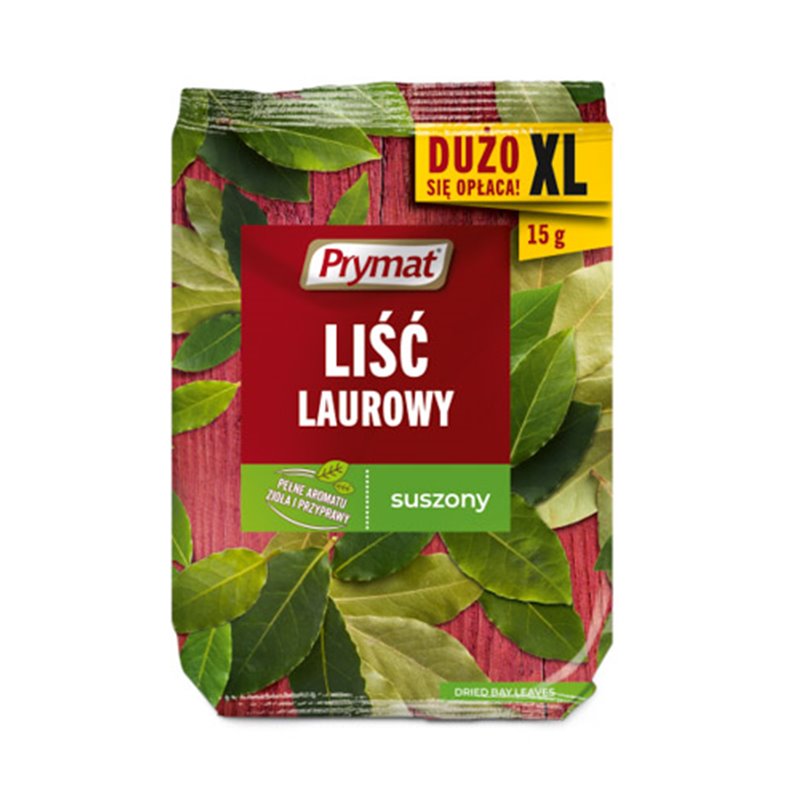 PRYMAT PRZYPRAWA LIŚĆ LAUROWY XXL 15g