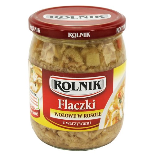ROLNIK DANIE FLACZKI WOŁOWE W ROSOLE 500g/540ml
