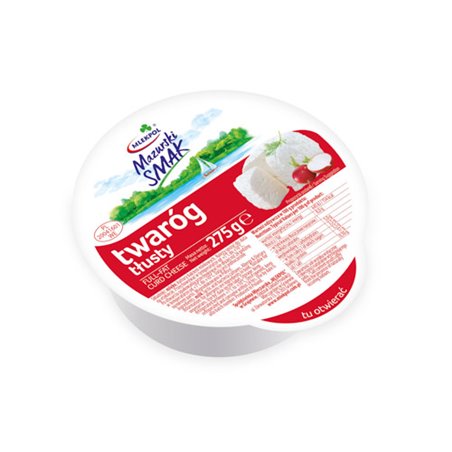 MLEKPOL SER TWARÓG MAZURSKI TŁUSTY 8% 275g