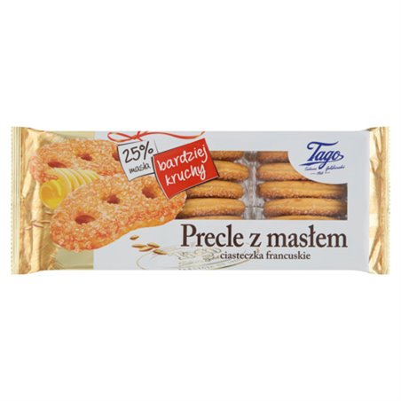TAGO CIASTKA PRECLE FRANCUSKIE Z MASŁEM 25% 135g