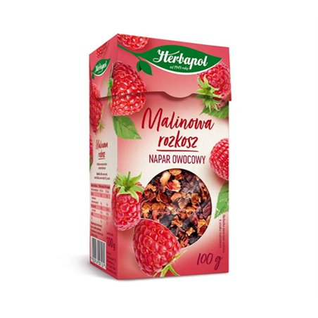 HERBAPOL HERBATA NAPAR MALINOWA ROZKOSZ 100g