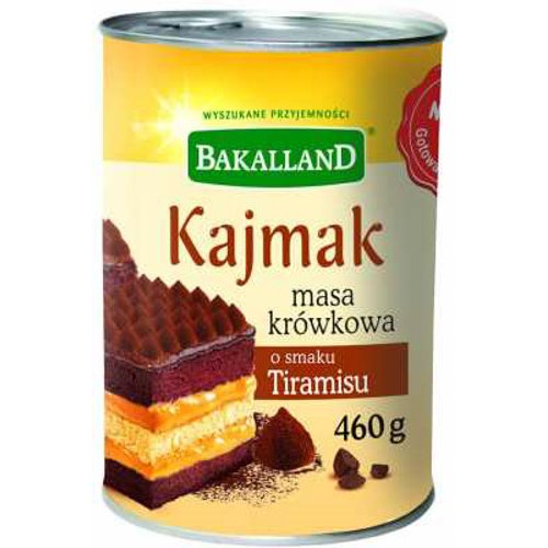 BAKALLAND MASA KRÓWKOWA TIRAMISU 460g