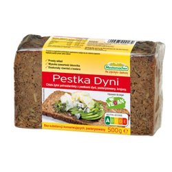 BENUS CHLEB ŻYTNI Z PESTKAMI DYNI 500g