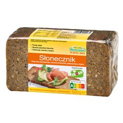 BENUS CHLEB ŻYTNI Z SŁONECZNIKIEM 500g