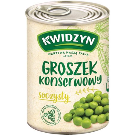 KWIDZYŃ GROSZEK KONSERWOWY 400g