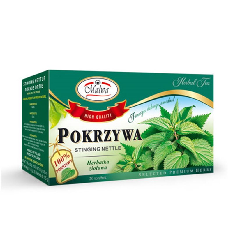 MALWA HERBATA ZIOŁOWA POKRZYWA 20x1,5g 30g