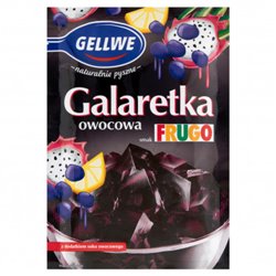 GELLWE GALARETKA FRUGO CZARNA 72g