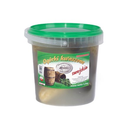 DUDZIAK OGÓRKI KISZONE WIADRO 600g