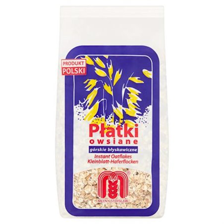 STOISŁAW PŁATKI OWSIANE GÓRSKIE BŁYSKAWICZNE 500g