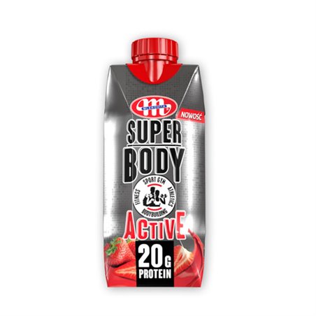 MLEKOVITA NAPÓJ PROTEIN SBA TRUSKAWKA 350g