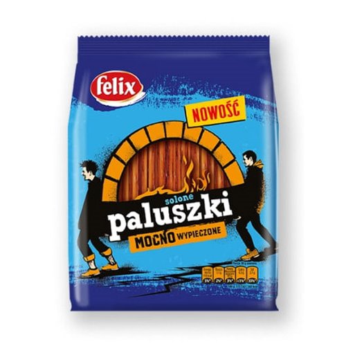 INTERSNACK PALUSZKI FELIX BESKIDZKIE Z SOLĄ 190g