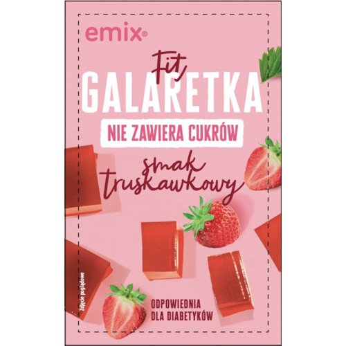 EMIX GALARETKA BEZ CUKRU TRUSKAWKOWA 25g