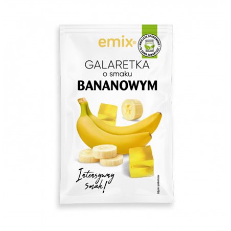 EMIX GALARETKA BANANOWA 75g