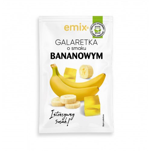 EMIX GALARETKA BANANOWA 75g