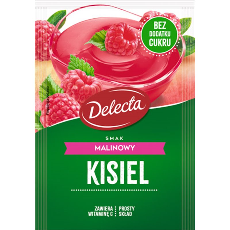 DELECTA KISIEL MALINA 38g