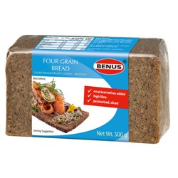 BENUS CHLEB CZTEROZBOŻOWY 500g