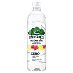 ŻYWIEC ZDRÓJ WODA MALINA I CYTRYNA BEZ CUKRU N/GAZ. 0,5L
