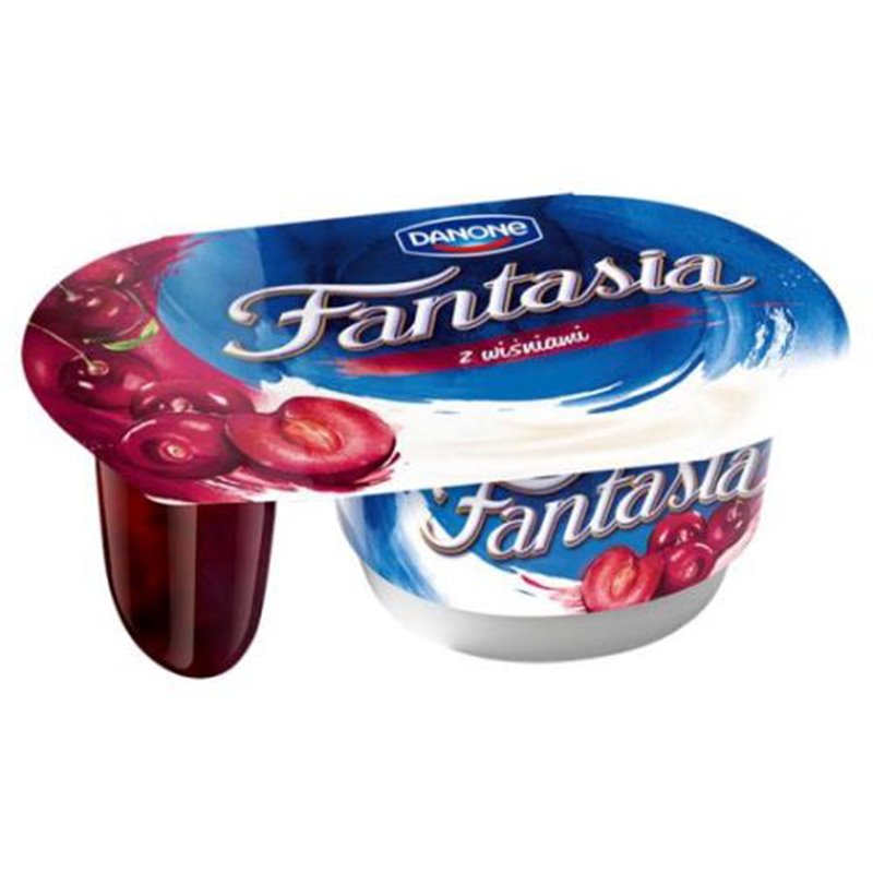 DANONE JOGURT FANTASIA WIŚNIA 118g