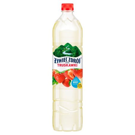 ŻYWIEC ZDRÓJ WODA N/GAZ 20% SOKU TRUSKAWKA 1,2L