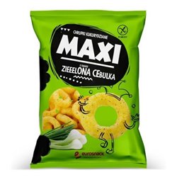 EUROSNACK CHRUPKI MAXI ZIELONA CEBULKA 130g
