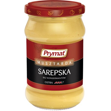 PRYMAT MUSZTARDA XXL SAREPSKA 288g