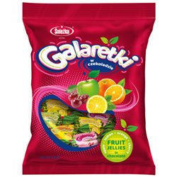 ŚNIEŻKA CZEKOLADKI GALARETKI W CZEKOLADZIE 250g