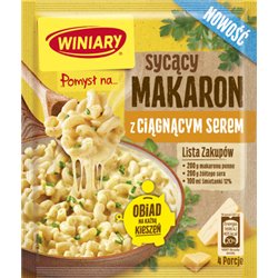 WINIARY POMYSŁ NA SYCĄCY MAKARON Z CIĄGNĄCYM SEREM 28g